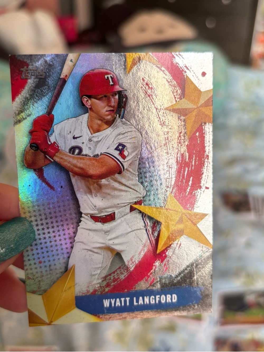 Texas Rangers Topps baseball cards - Picture 4 of 11